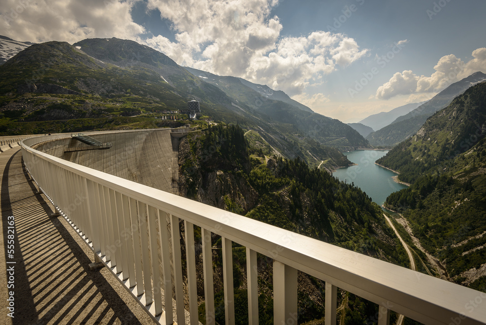 Kaprun dam -the highest power plant in Austria.