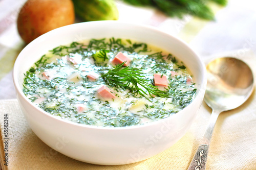 Okroshka - Russian Cold Soup