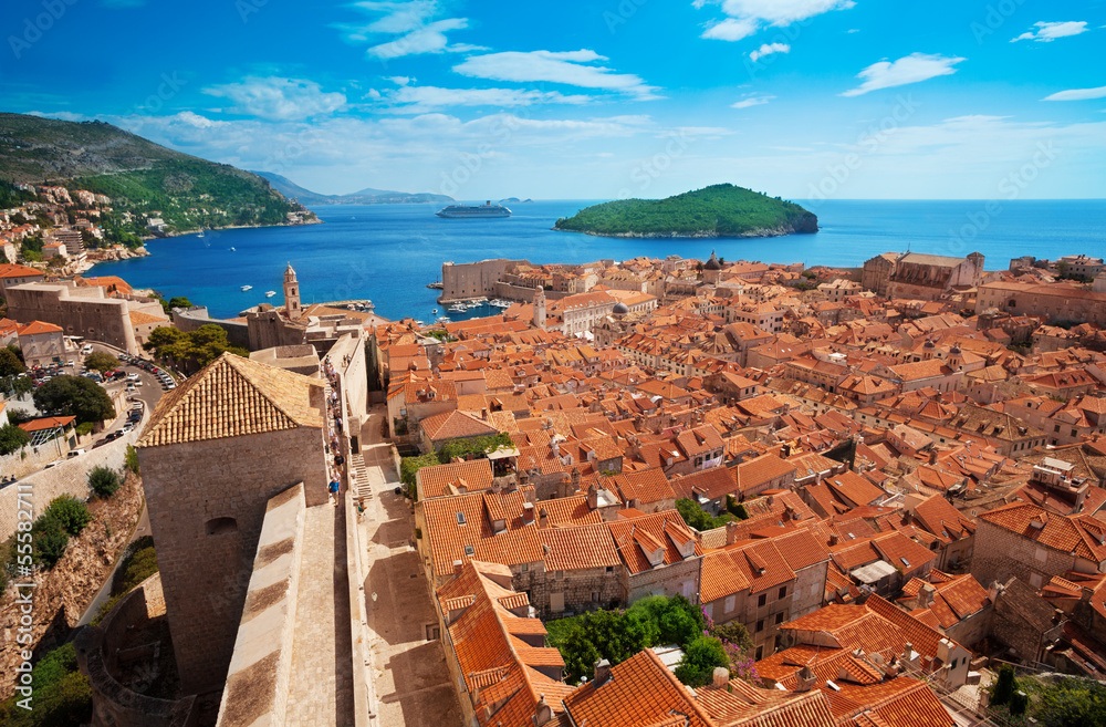Fototapeta premium View of Dubrovnik, Croatia