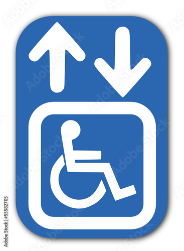 Logo Ascenseur Handicapé