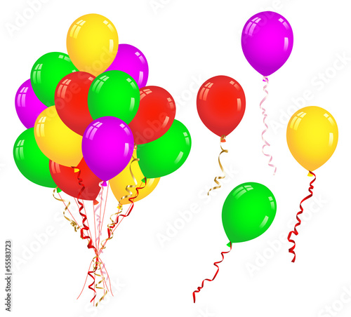 Colorful balloons