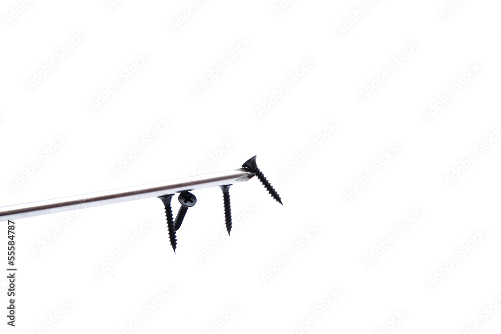 Magnetschraubenzieher mit Schrauben