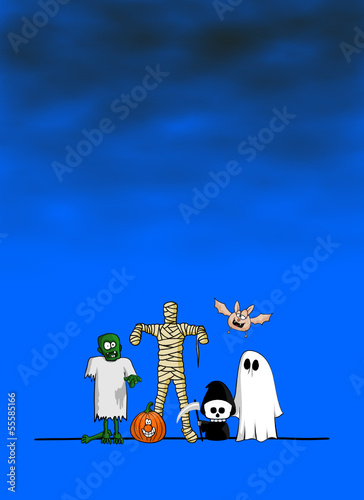 plakat halloween XX