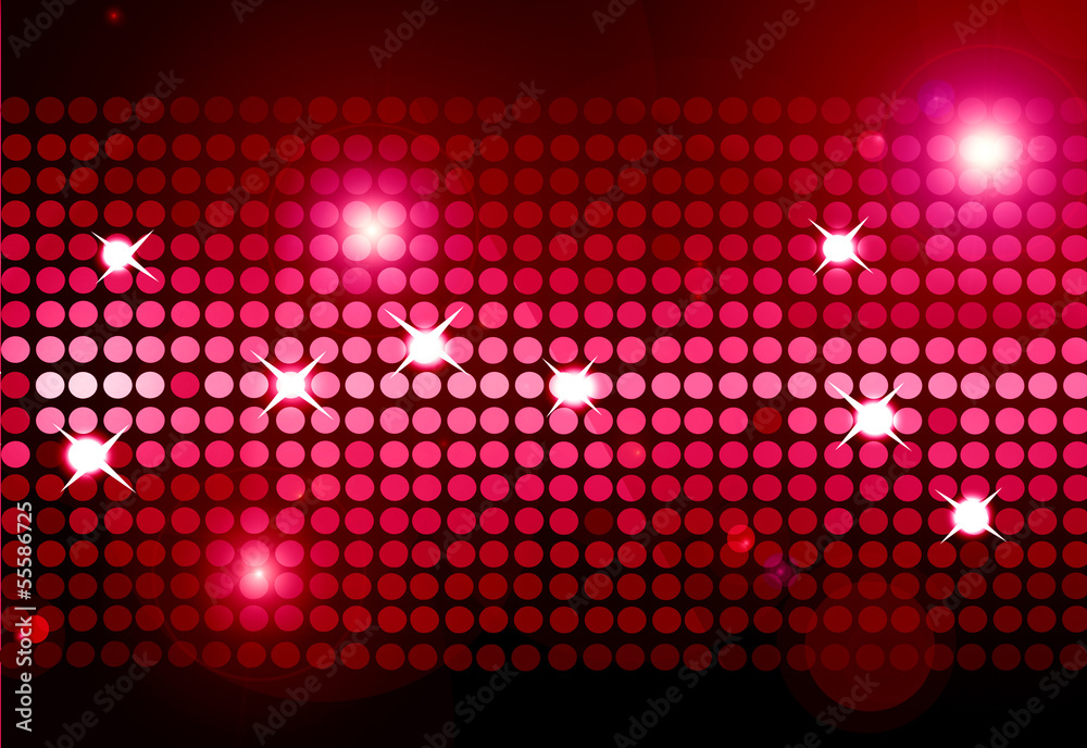 Stylish red club background - obrazy, fototapety, plakaty 