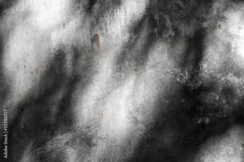 Fototapeta shadows on a parget vintage wall background