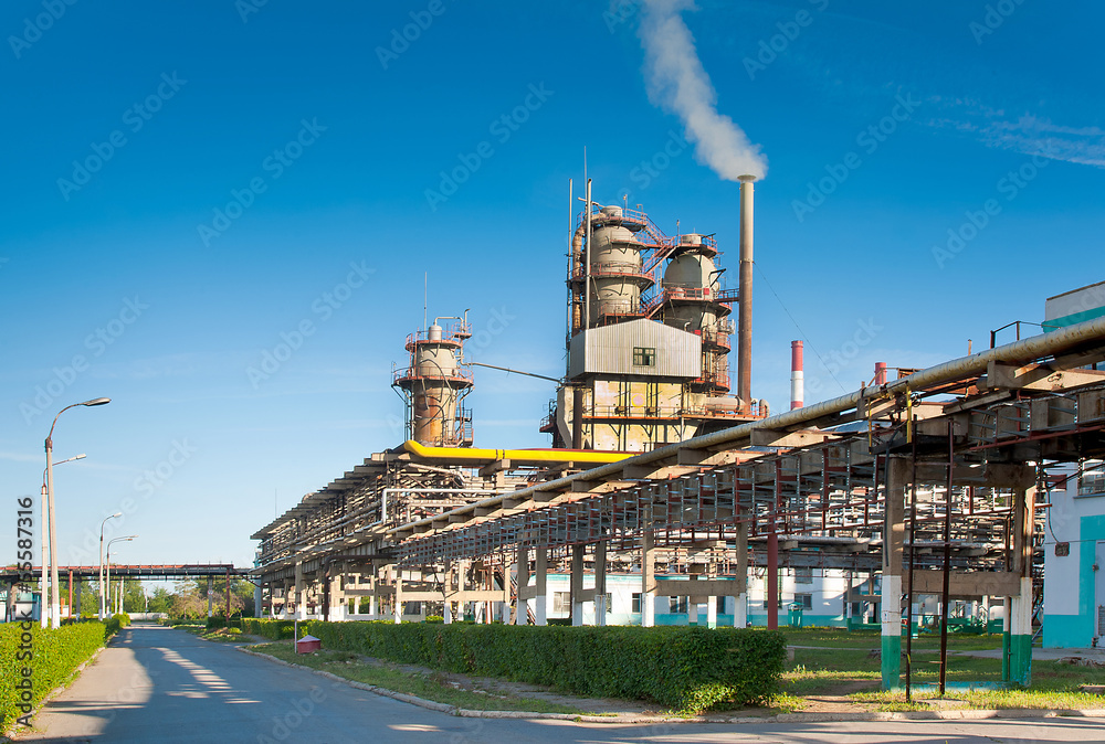 Obraz premium oil refinery
