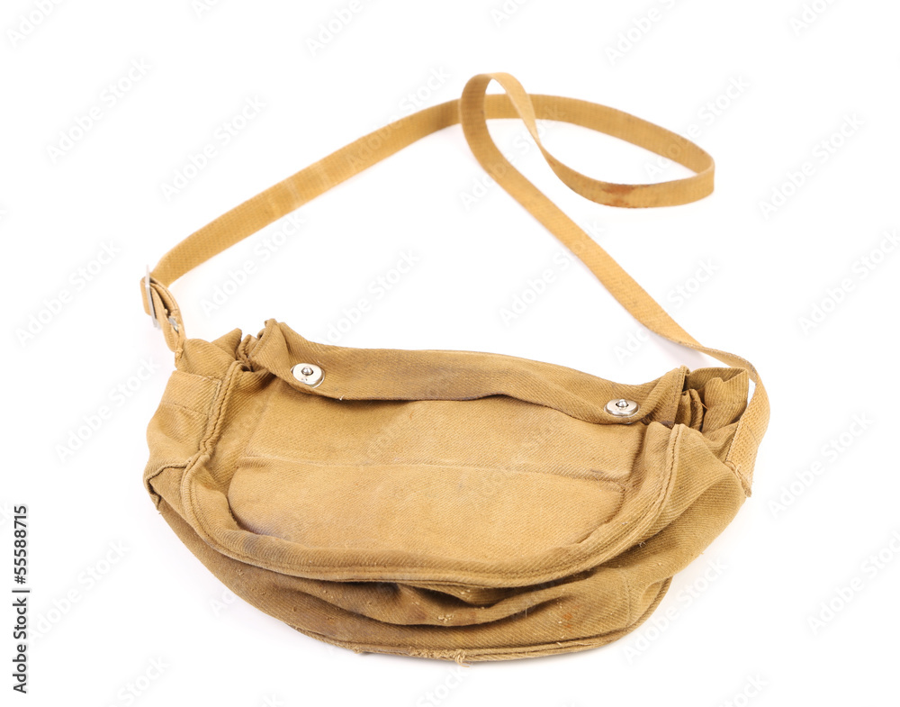Old army bag. Old army bag.