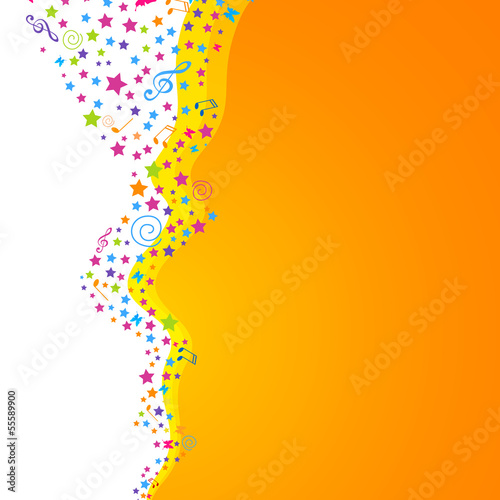Vector Illustration of an Abstract Background