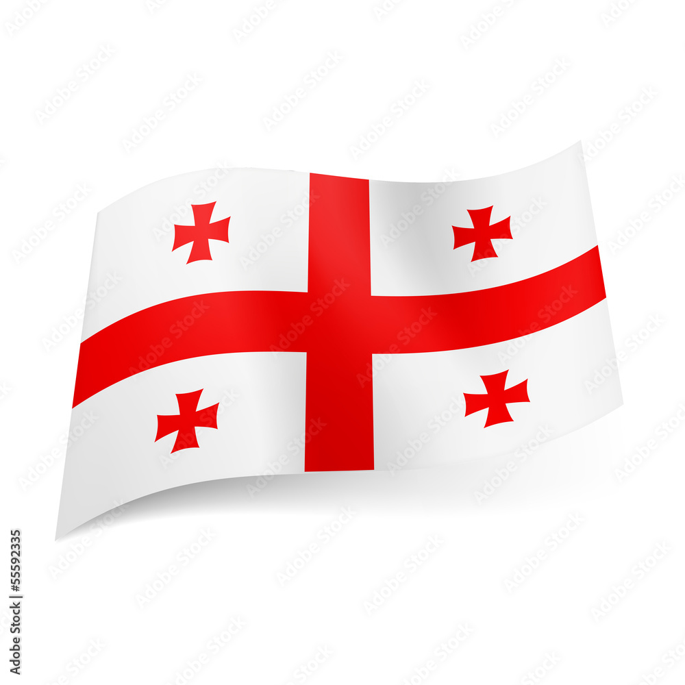 State flag of Georgia.