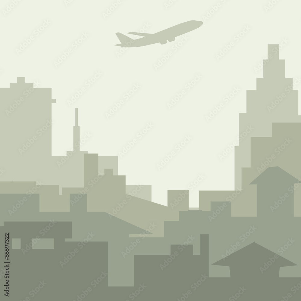 Cityscape skyline Cityscape skyline