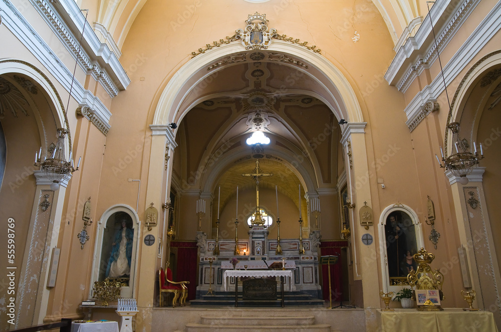 Church of Immacolata. Mesagne. Puglia. Italy.