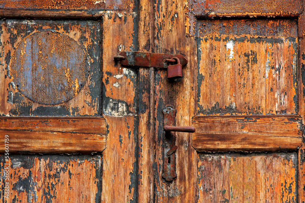 Old door Old door