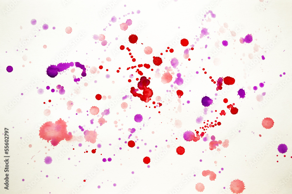 colored blots colored blots