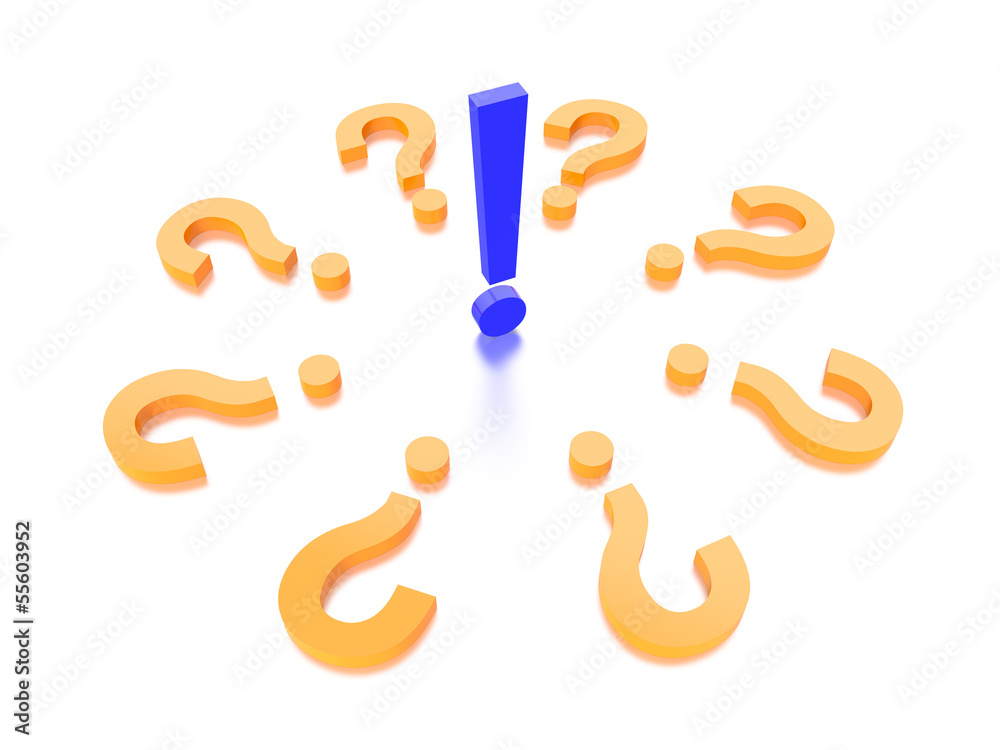 Question Mark Concept Graphic