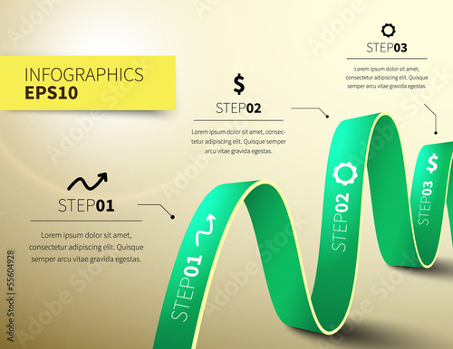 Vector design infographic