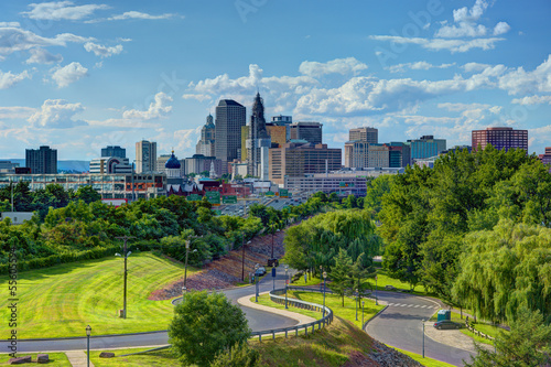 Hartford Connecticut Skyline