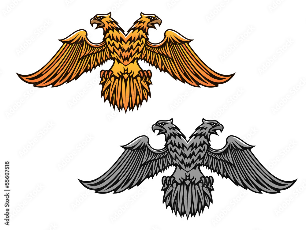 Obraz premium Double eagle mascot