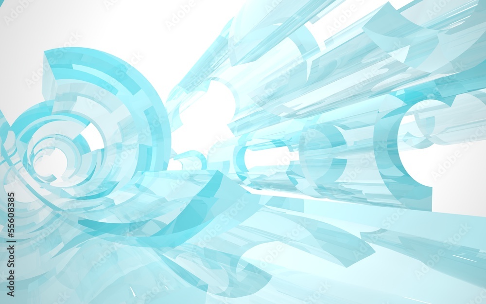 Obraz premium Abstract background element in blue and white colors 