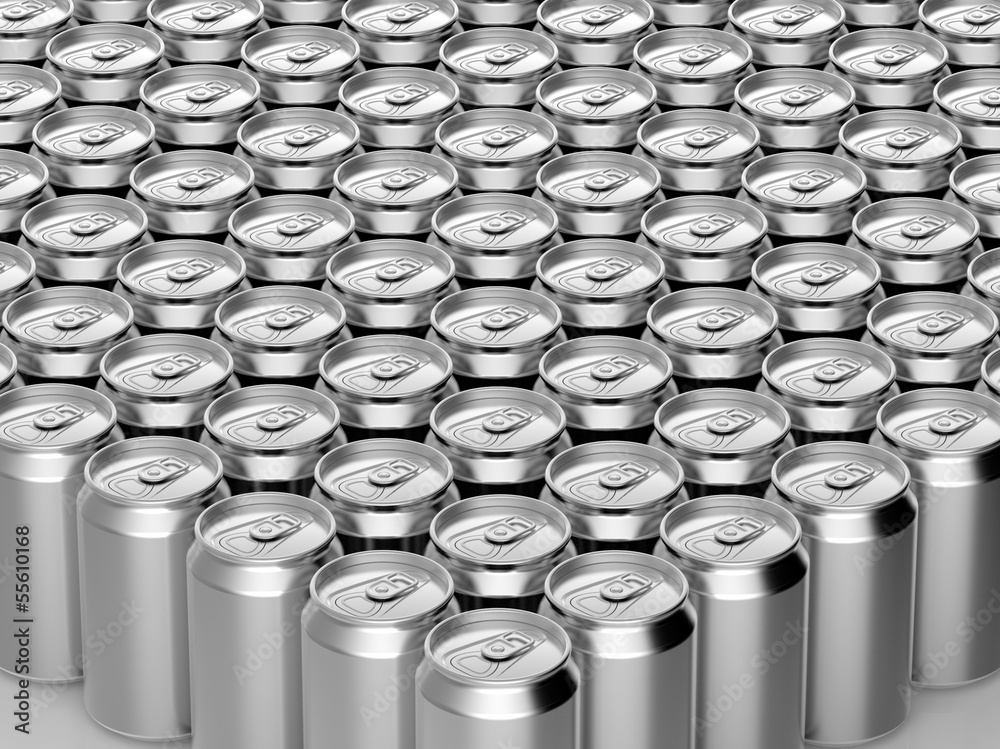 アルミ缶 集合 斜め Stock イラスト Adobe Stock