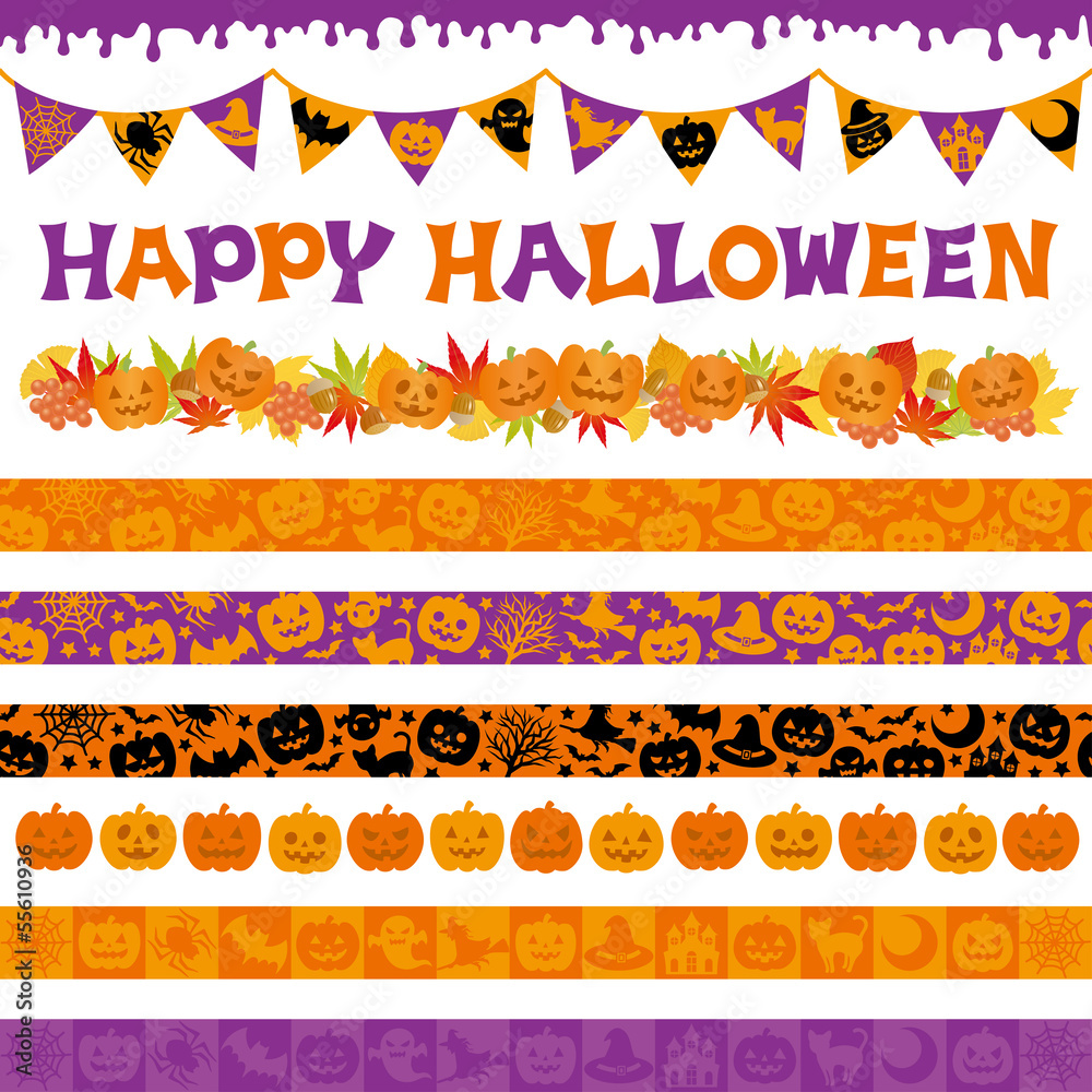 ハロウィン 広告 ライン バナー Stock ベクター Adobe Stock ハロウィン 広告 ライン バナー Stock ベクター Adobe Stock