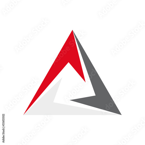 Vector logo triangle photo