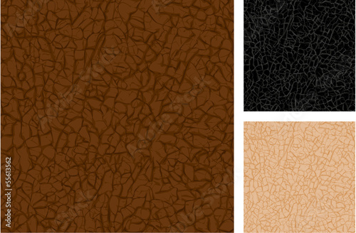 Vector seamless leather texture closeup.