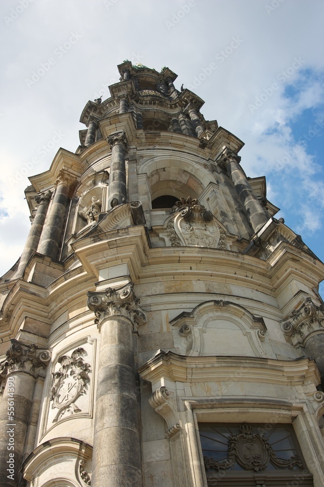 Turm der Hofkirche Dresden
