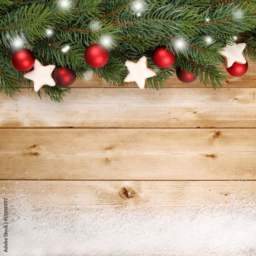 Weihnachtliches auf Holz
