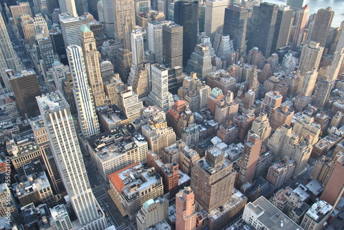 New York City dall alto
