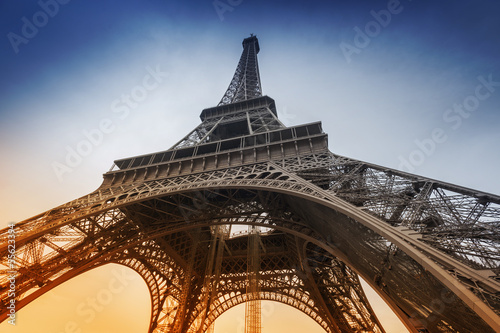 Eiffel tower  Paris  France