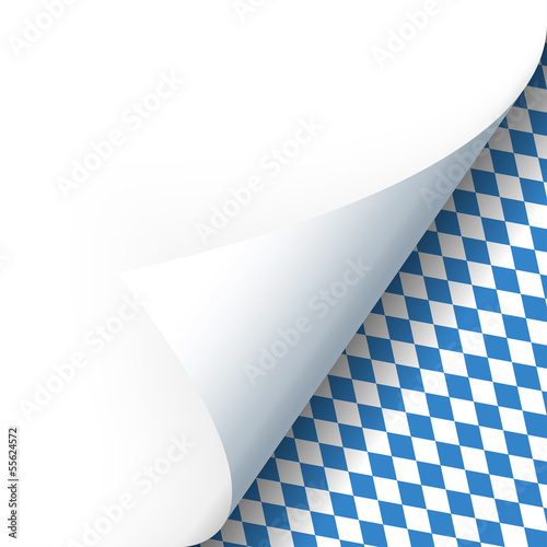 Papier - Ecke unten Oktoberfest