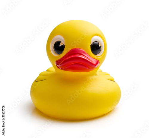 Canvas Print yellow bath duck