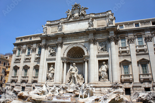 Trevi Fountain in Rome, Italy