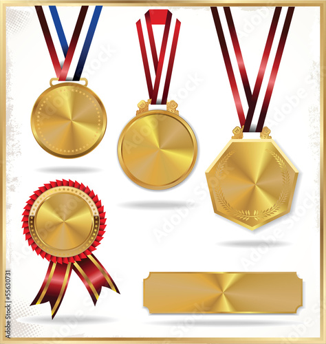 Gold medal set