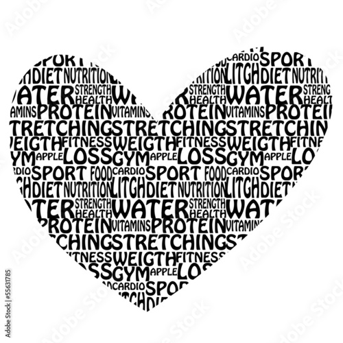 abstract heart