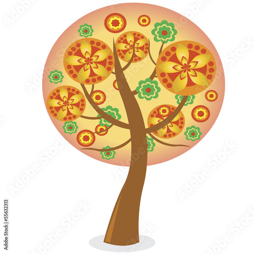 abstract tree