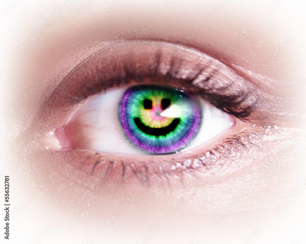 Close-up of woman's eye Close-up of woman's eye