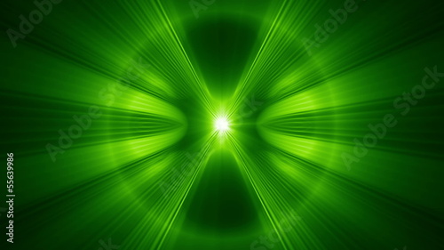 Loop HD green animation sphere of lights