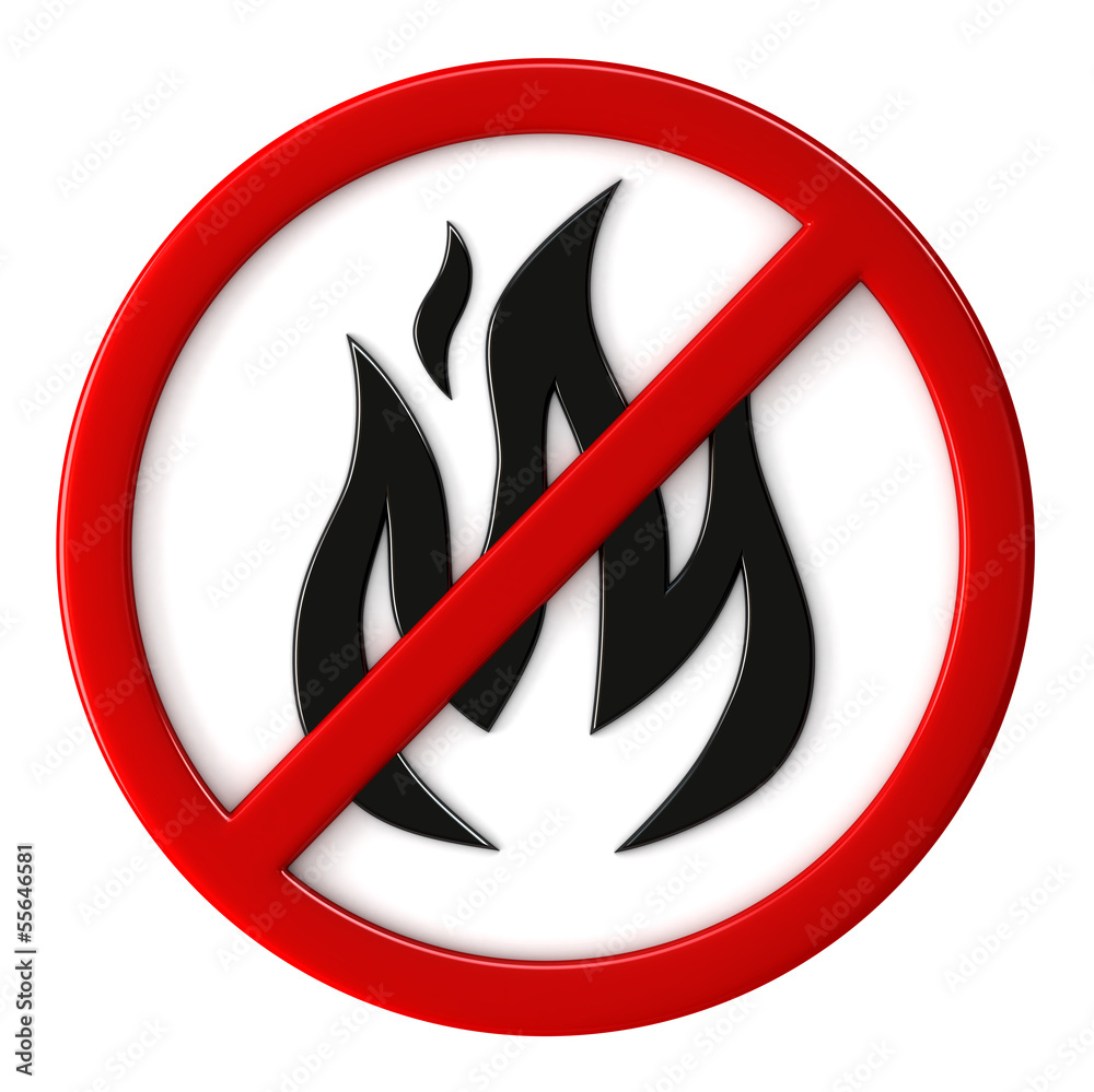 Fire not allowed