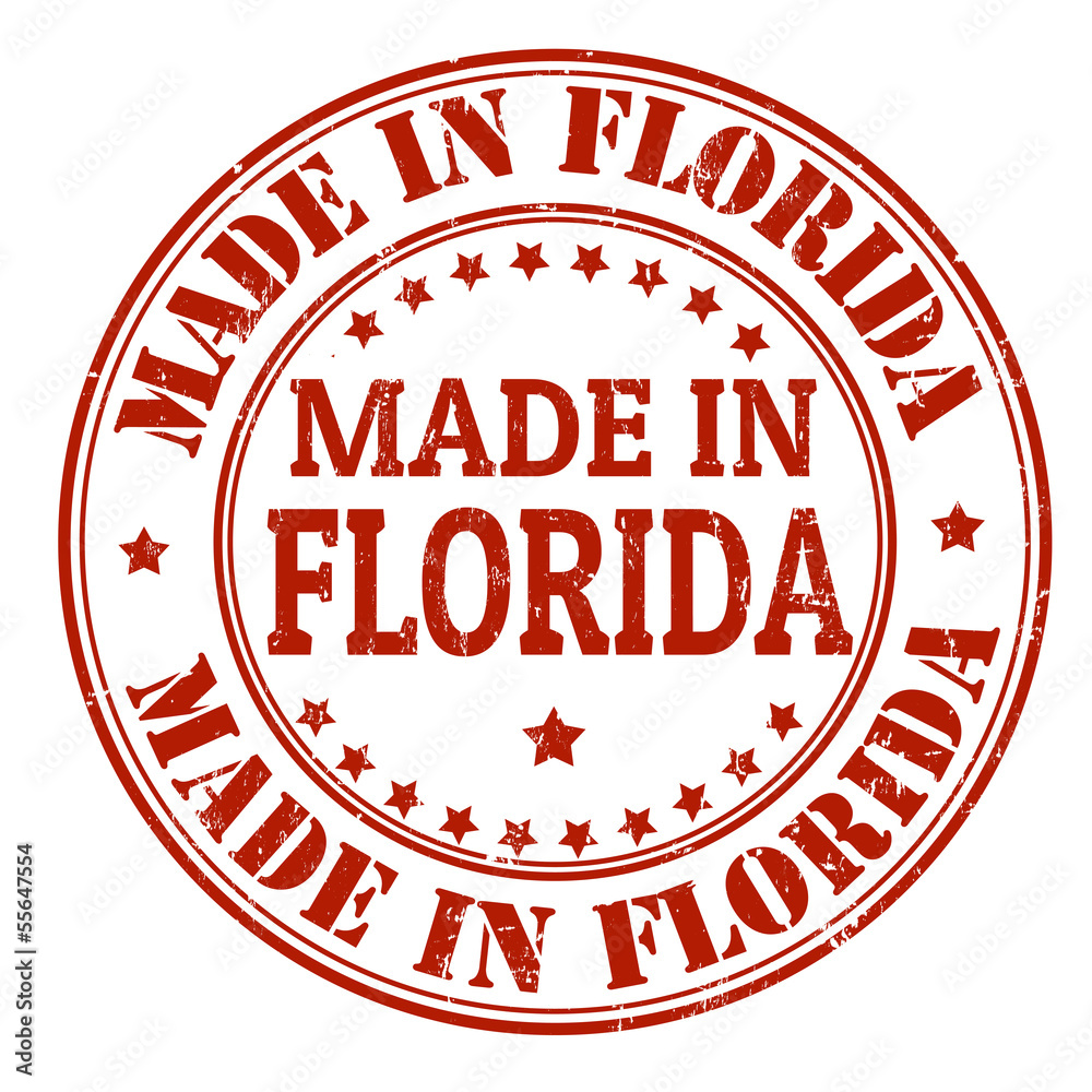 Made in Florida stamp