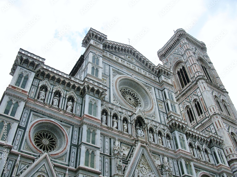 The cathedral of Florence in Italy