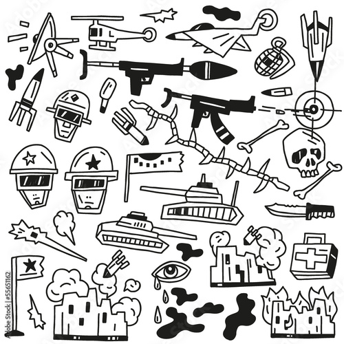 war doodles