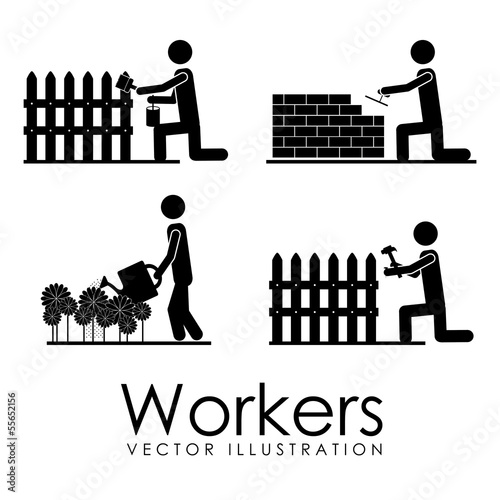 workers icons