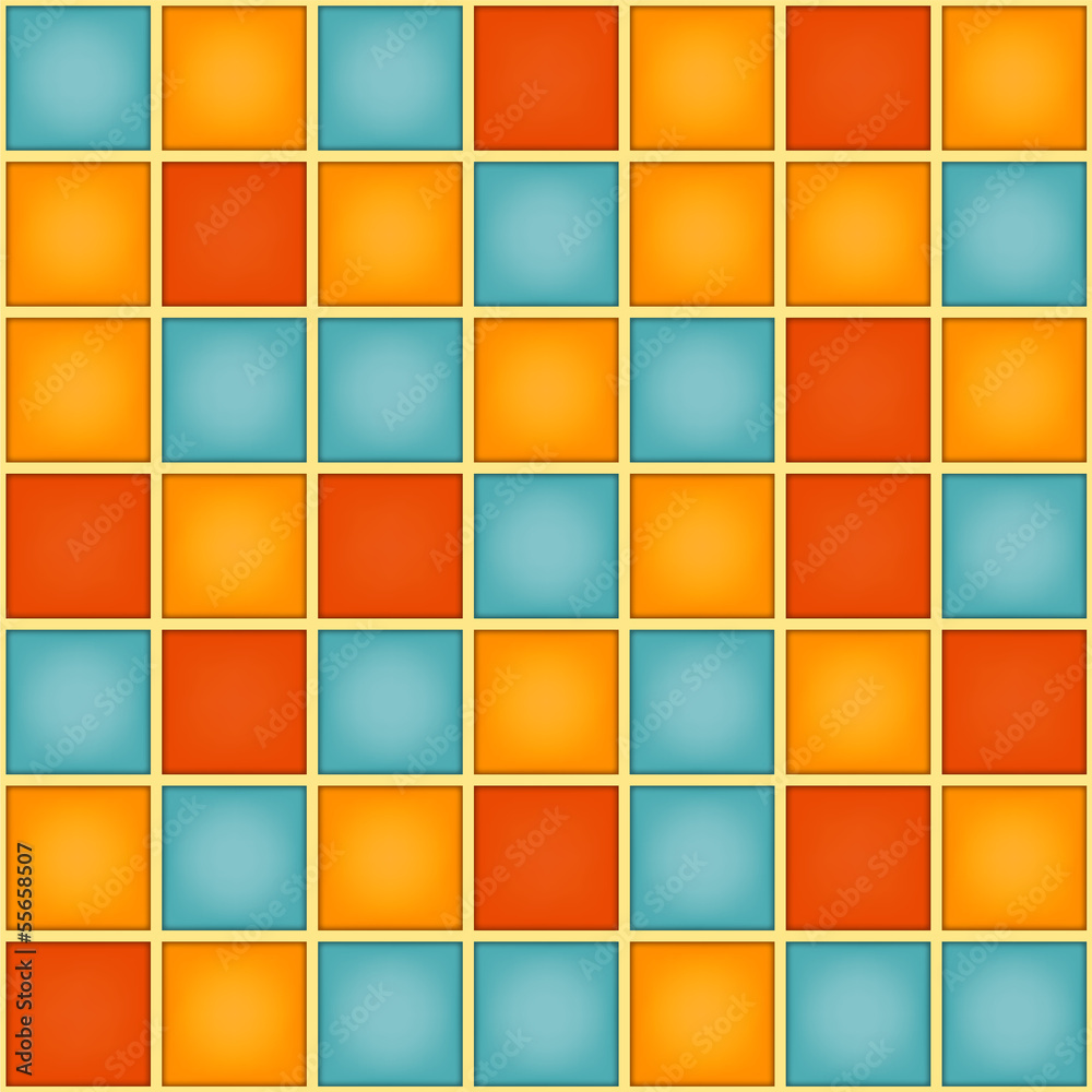Geometrical Square Pattern
