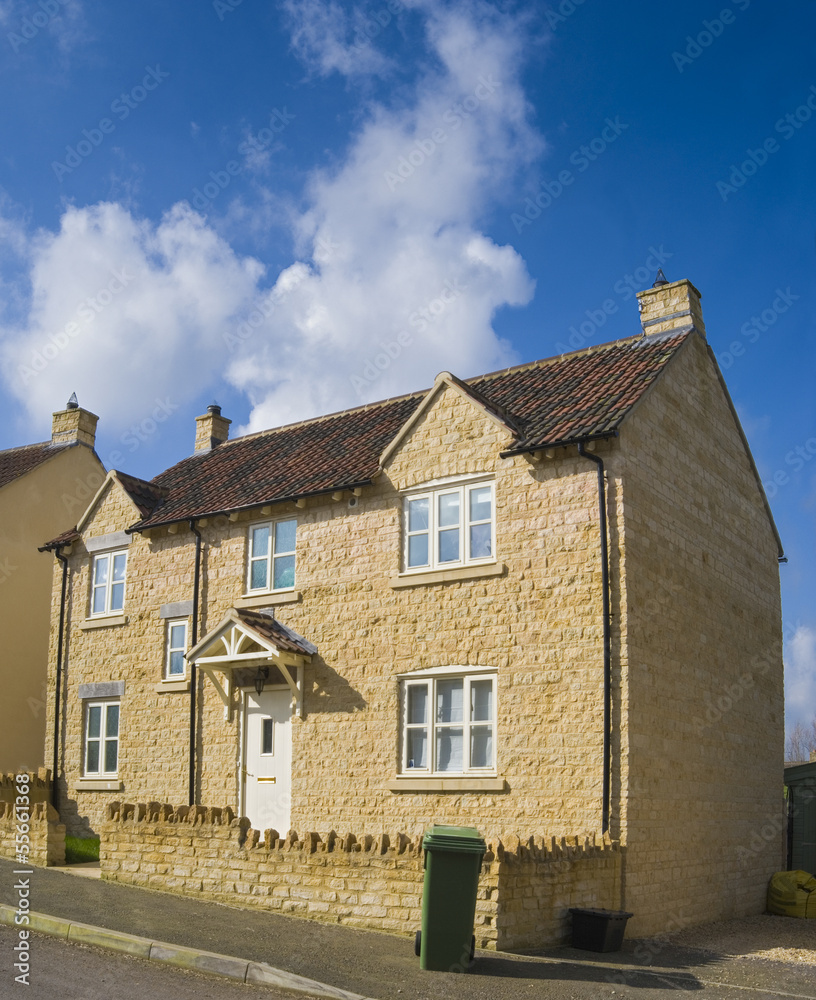 Suburban houses