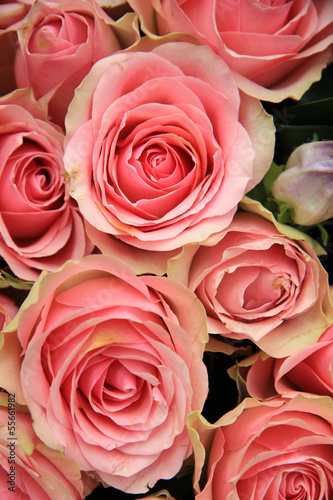 Bridal arrangement  pink flowers