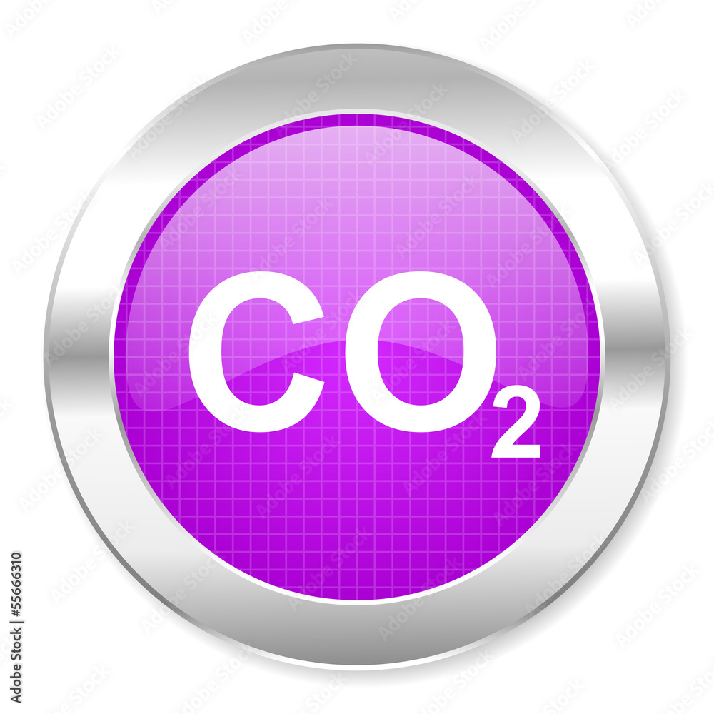 carbon dioxide icon carbon dioxide icon