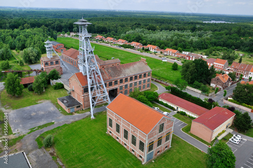 Site minier Arenberg vu du haut photo