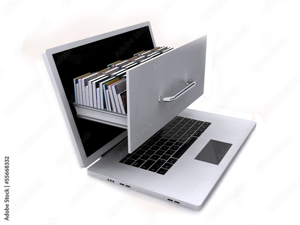 Data store - concept Stock Illustration | Adobe Stock