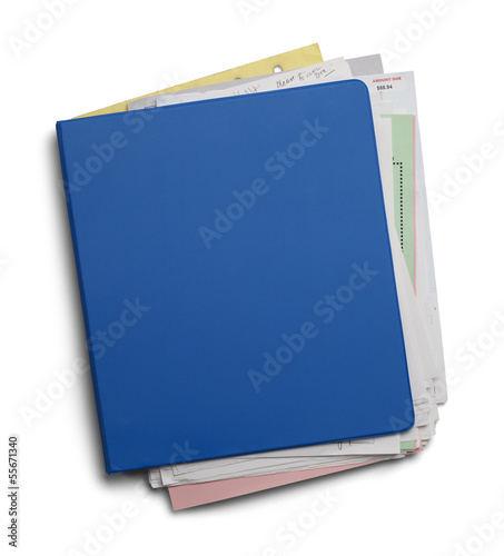 Blue Binder